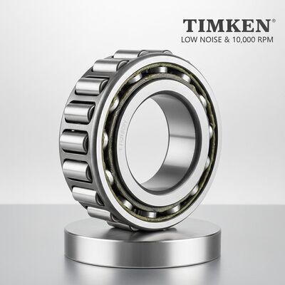 কম গোলমাল অপারেশন এবং 10,000 RPM গতি পর্যন্ত prelubricated TIMKEN রোলার বিয়ারিং সমাবেশ ইউনিট